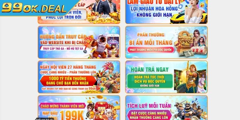 Cập nhật các chương trình khuyến mãi 99OK mới và hấp dẫn nhất 3 Hướng dẫn tân thủ cách tham gia chương trình khuyến mãi