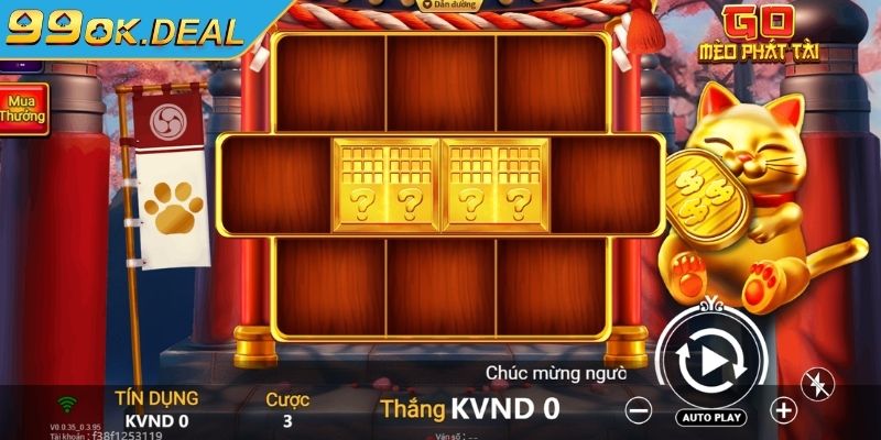 Go Mèo Phát Tài 99OK | Siêu Phẩm Nổ Hũ Đổi Thưởng Cực Chất 3 Khám phá hệ thống hũ thưởng trong Go mèo phát tài