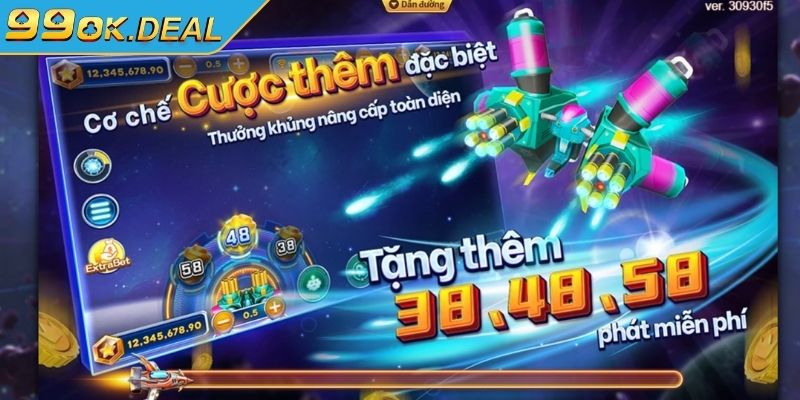 Trải nghiệm game Bắn cá Vũ Trụ 99OK siêu phàm siêu trúng lớn 1 Sức hút game thủ của Bắn cá Vũ Trụ 99OK