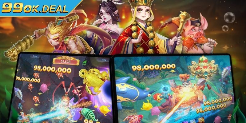 Bắn Cá Tây Du Ký 99OK – Đại Náo Thiên Cung Rinh Lộc Về Nhà 3 Cốt truyện sáng tạo có sự kết hợp giữa thế giới đại dương