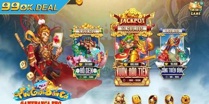 Bắn Cá Tây Du Ký 99OK – Đại Náo Thiên Cung Rinh Lộc Về Nhà 2 Nắm bắt những quy tắc chung khi chơi