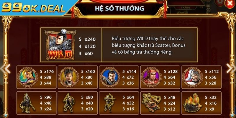Nổ Hũ Tam Quốc Tranh Hùng Trải Nghiệm Game Huyền Thoại 2 Tỷ lệ đổi thưởng hấp dẫn
