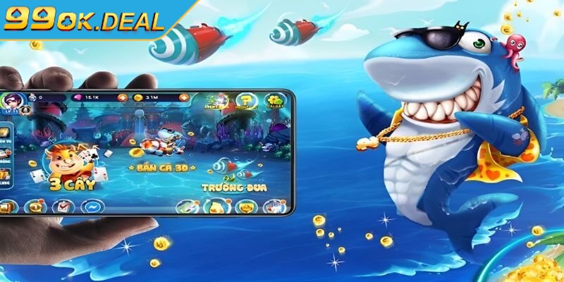 Bắn cá Lucky Fishing - Trải nghiệm biển cả đầy thú vị 3 tục nâng cấp vũ khí để chinh phục mục tiêu cao nhất